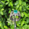 Natural Emerald Stone Ring Real Emerald Stone Ring Original Emerald Stone Ring for Mens Emerald Swat Ring Real Emerald Zamurd Stone Ring