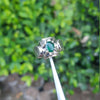 Natural Zambian Emerald Stone Ring Genuine Zamurd Stone Ring Original Emerald Stone Ring Original Zamurd Stone Ring in 925 Sterling Silver