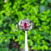 Natural Mens Ruby Stone Ring in 925 Silver Real Ruby Stone Ring Real Yaqoot Stone Ring Genuine Ruby Stone Ring Genuine Unheated Ruby Ring