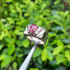 Natural Ruby Ring For Mens Original Ruby Stone Ring Genuine Ruby Stone Ring Real Yaqoot Stone Ring Real Ruby Stone Ring Unheated Ruby Stone