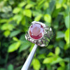 Natural Ruby Ring Real Ruby Ring Original Ruby Ring Unheated Untreated Ruby Ring Mens Genuine Ruby Ring Stone Yaqoot Stone Ring Natural Ston