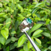 Natural Zambian Emerald Stone Ring Genuine Zamurd Stone Ring Original Emerald Stone Ring Original Zamurd Stone Ring in 925 Sterling Silver