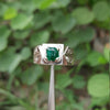 Original Emerald Stone Ring Real Emerald Stone Ring Natural Emerald Mens Ring Original Zamurd Stone Ring Real Emerald Ring Genuine Emerald