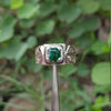 Original Emerald Stone Ring Real Emerald Stone Ring Natural Emerald Mens Ring Original Zamurd Stone Ring Real Emerald Ring Genuine Emerald