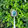 Real Emerald Stone Ring for Mens Original Emerald Stone Ring Swat Emerald Stone Ring Genuine Emerald Stone Ring Real Zamurd Stone Ring 925