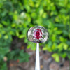 Natural Mens Ruby Stone Ring in 925 Silver Real Ruby Stone Ring Real Yaqoot Stone Ring Genuine Ruby Stone Ring Genuine Unheated Ruby Ring