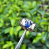 Natural Kashmiri Blue Sapphire Ring for Mens Real Blue Sapphire Ring Neelam Stone Ring Kashmiri Neelam Stone Original Blue Sapphire Ring