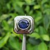 Original African Sapphire Ring For Men's Natural Sapphire Ring Real Neelam Stone rings Blue Sapphire Ring Gift for Husband & Boyfriend