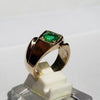 Top Quality Natural Zambian Emerald Stone Ring Real Original Zamurd Stone Ring Genuine Zambian Emerald Silver Ring AAA Zambian Emerald Ring