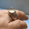 Original Moonstone Dur e Najif Stone Sterling Silver Ring Shia Ring Natural Moonstone Silver Ring Top Quality Mens Moonstone Handmade Ring