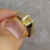 Natural Ceylon Yellow Sapphire 16k Yellow Gold Ring For Men Original Yellow Sapphire Gold Ring Real Sapphire Gold Ring Genuine Sapphire Ring