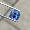 GIA Certified 4.01 Ct Natural Ceylon Blue Sapphire Unheated Untreated Cushion Cut Stone