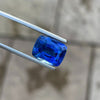 GIA Certified 5.68 Cts Natural Ceylon Royal Blue Sapphire Transparent Cushion Brilliant Cut