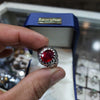 African Pigeon Blood Red Ruby Ring Natural Real Ruby Ring Original Yaqoot Ring