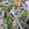 Rare Old Neeshapuri Green Sabza Feroza Silver Ring Real Green Sabza Feroza Ring