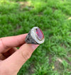 Pigeon Blood Red Mozambique Ruby Ring Original Ruby Ring Mens Natural Ruby Ring