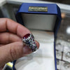 African Pigeon Blood Red Ruby Ring Natural Real Ruby Ring Original Yaqoot Ring