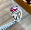 Mozambique Ruby Ring Natural Mozambique Ruby Ring Pigeon Blood Red Ruby Ring Men