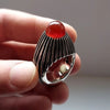 Blood Red Yemani Akik Fine Silver Ring Yamani Akik Xmas Gift Yamni Aqeeq Stone