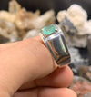 Original Zambian Emerald Stone Ring Mothers Day Gift Emerald Ring Real Emerald