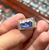 3ct Natural Ceylon Blue Sapphire Ring Royal Blue Color Real Neelam From Ceylon