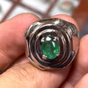 Natural Swat Emerald Zamurd Ring Genuine Swati Emerald Real Swat Emerald Ring