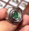 Natural Swat Emerald Zamurd Ring Genuine Swati Emerald Real Swat Emerald Ring