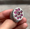 Red Tourmaline Fine Ring Tourmaline Natural Fine Ring Red Tourmaline Gemstone