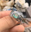 Original Zambian Emerald Stone Ring Mothers Day Gift Emerald Ring Real Emerald