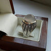 Original White Moonstone Ring Real Moonstone Sterling Silver Ring Fine Gems Ring