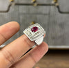 Original African Ruby Ring Real Mens Ruby Ring Natural Ruby Ring Xmas Gift Ruby