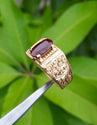 Natural Afghanistan Ruby Ring In 18k Solid Yellow Gold Unheated Untreated Ruby