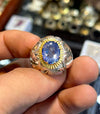 Natural Royal Blue Ceylon Sapphire Ceylon Blue Sapphire Natural Sapphire Ring