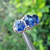 Royal Blue Cornflower Ceylon Blue Sapphire Ring Original Mens Ceylon Neelam Ring