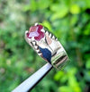 Original Mozambique Ruby Ring Natural Mozambique Ruby Ring Africa Real Ruby Ring