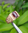 Natural Afghanistan Ruby Ring In 18k Solid Yellow Gold Unheated Untreated Ruby