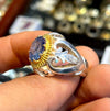 Natural Royal Blue Ceylon Sapphire Ceylon Blue Sapphire Natural Sapphire Ring