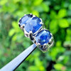 Royal Blue Cornflower Ceylon Blue Sapphire Ring Original Mens Ceylon Neelam Ring