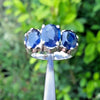 Royal Blue Cornflower Ceylon Blue Sapphire Ring Original Mens Ceylon Neelam Ring