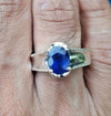 Natural Kashmiri Blue Sapphire Ring Royal Blue Color Original Kashmiri Neelam