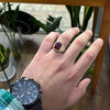 African Natural Ruby Ring Real Ruby Yaqoot Red Pigeon Color Ruby Silver 925 Ring